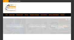Desktop Screenshot of hostingyaguarete.com
